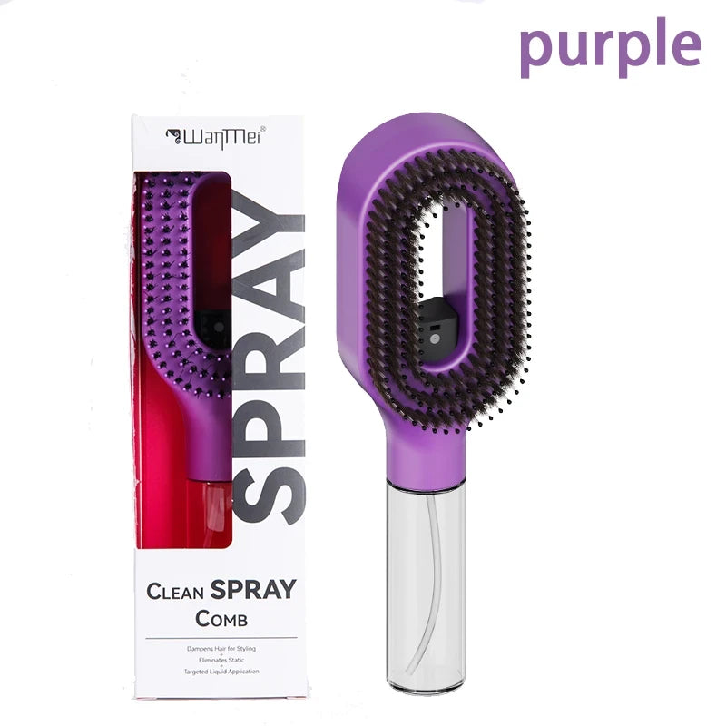 2-in-1 Mist & Detangle Hair Brush